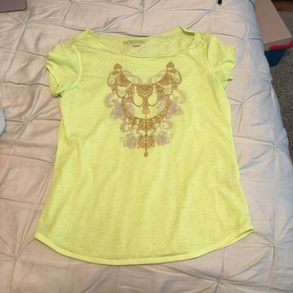 Neon Yellow Shirt
